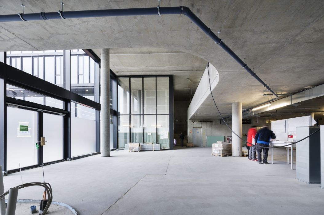 zalando Headquarter  Foodcourt Construction